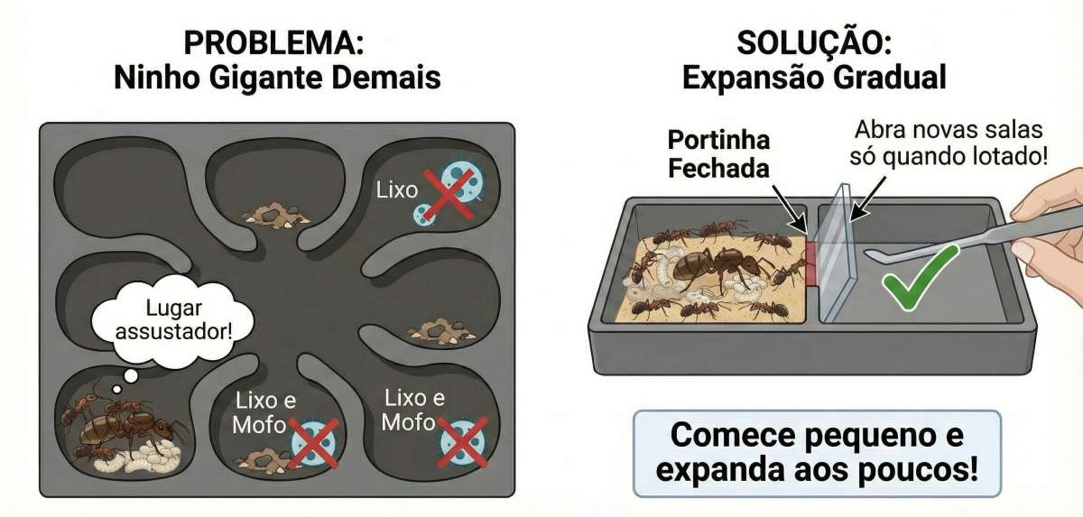 Gerenciando o Espaço