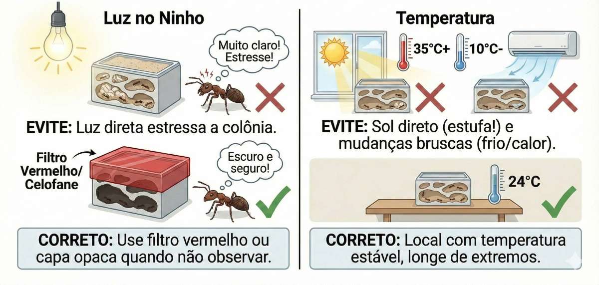 Luz e Temperatura