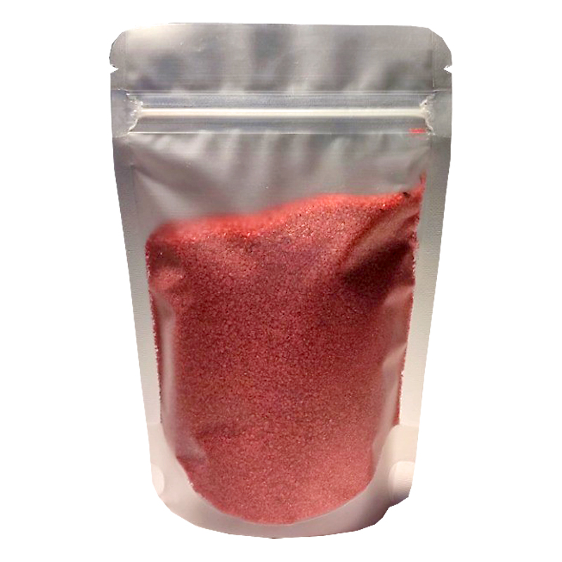 Cascalho de areia na cor vermelha Cascalho de areia na cor vermelha