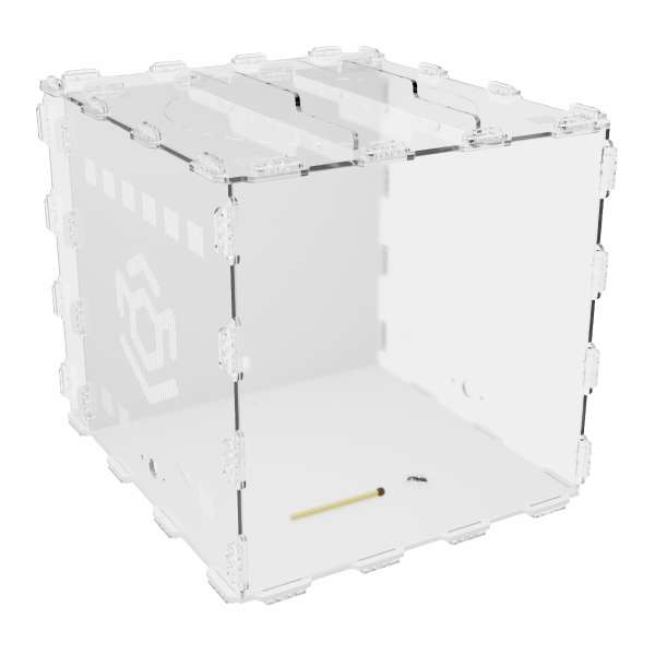 Arena de acrilico / Área de forrageamento