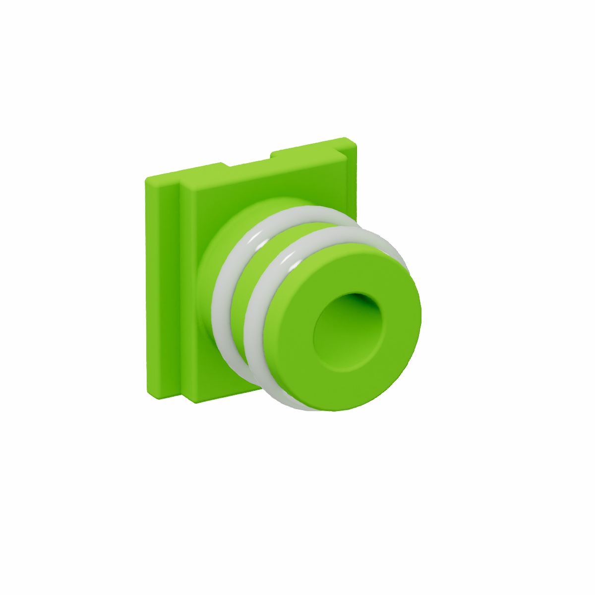 Conector T18 para tubo de ensaio 16x100 mm