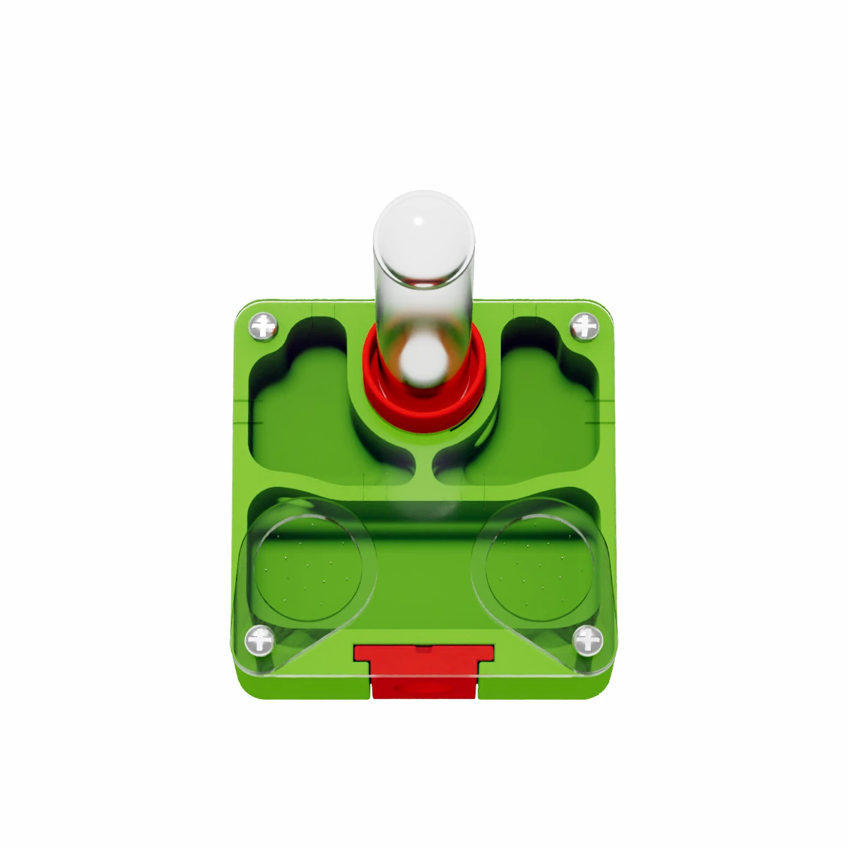 Incubadora quadrada 50mm com área de alimentação